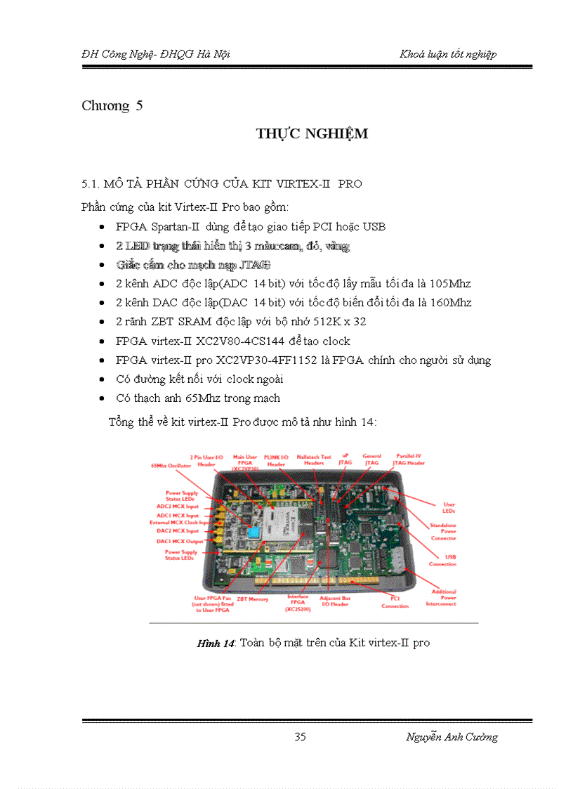 image for page Thực hiện bộ lọc fir trên chíp fpga