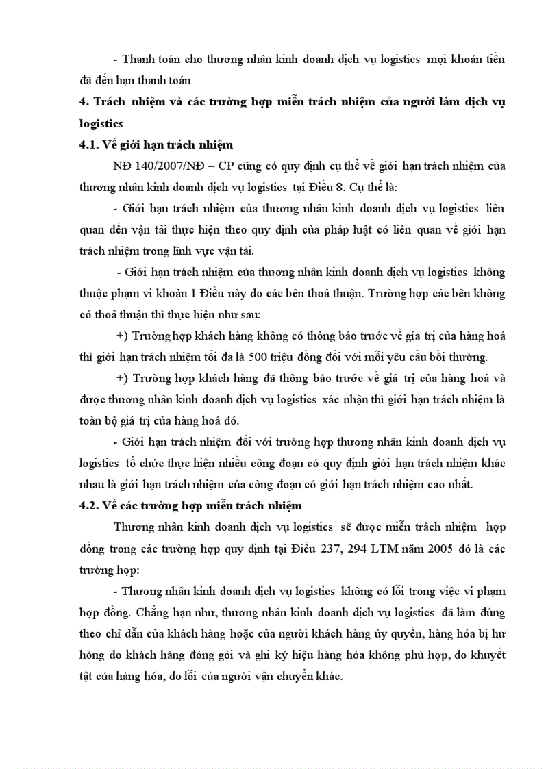 image for page Pháp luật về dịch vụ logistics