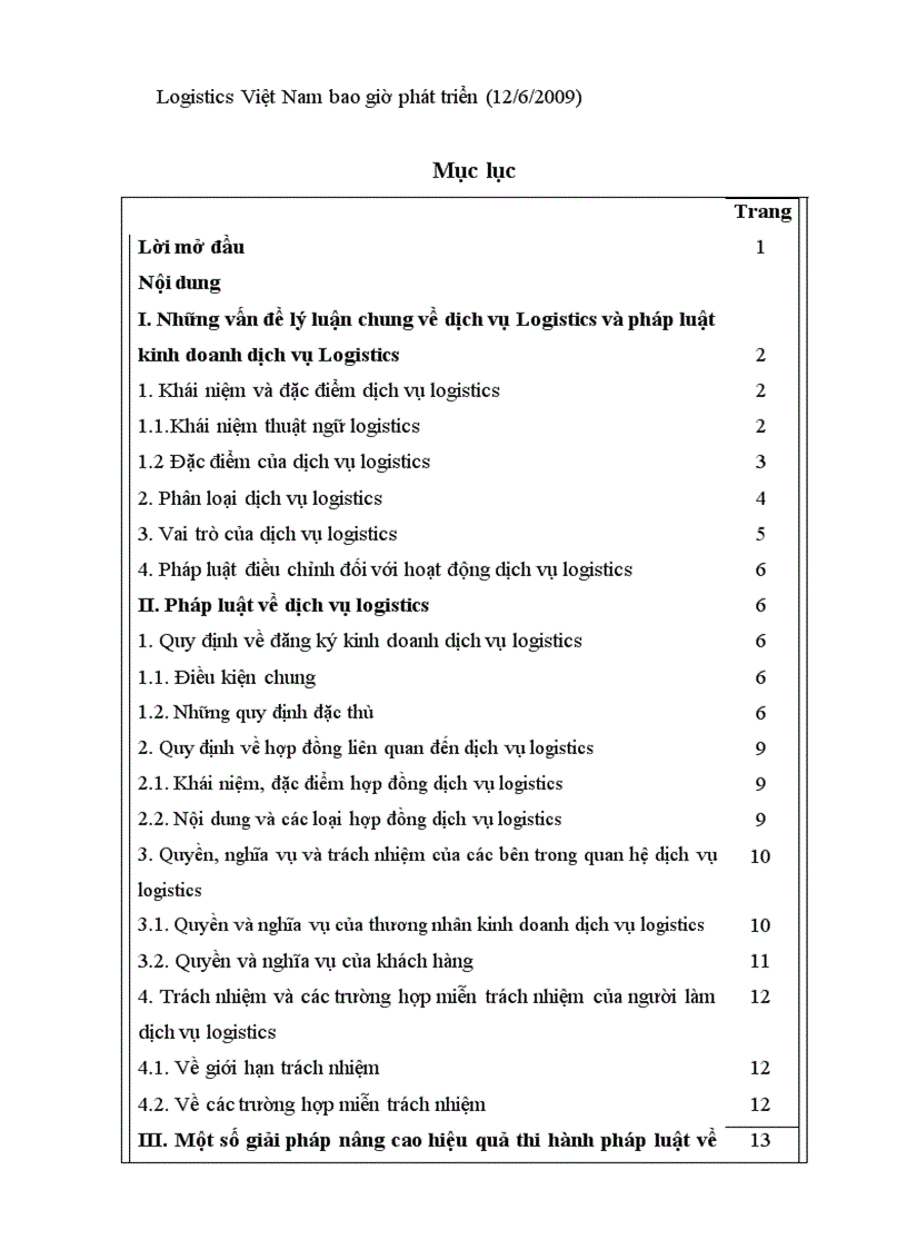 image for page Pháp luật về dịch vụ logistics