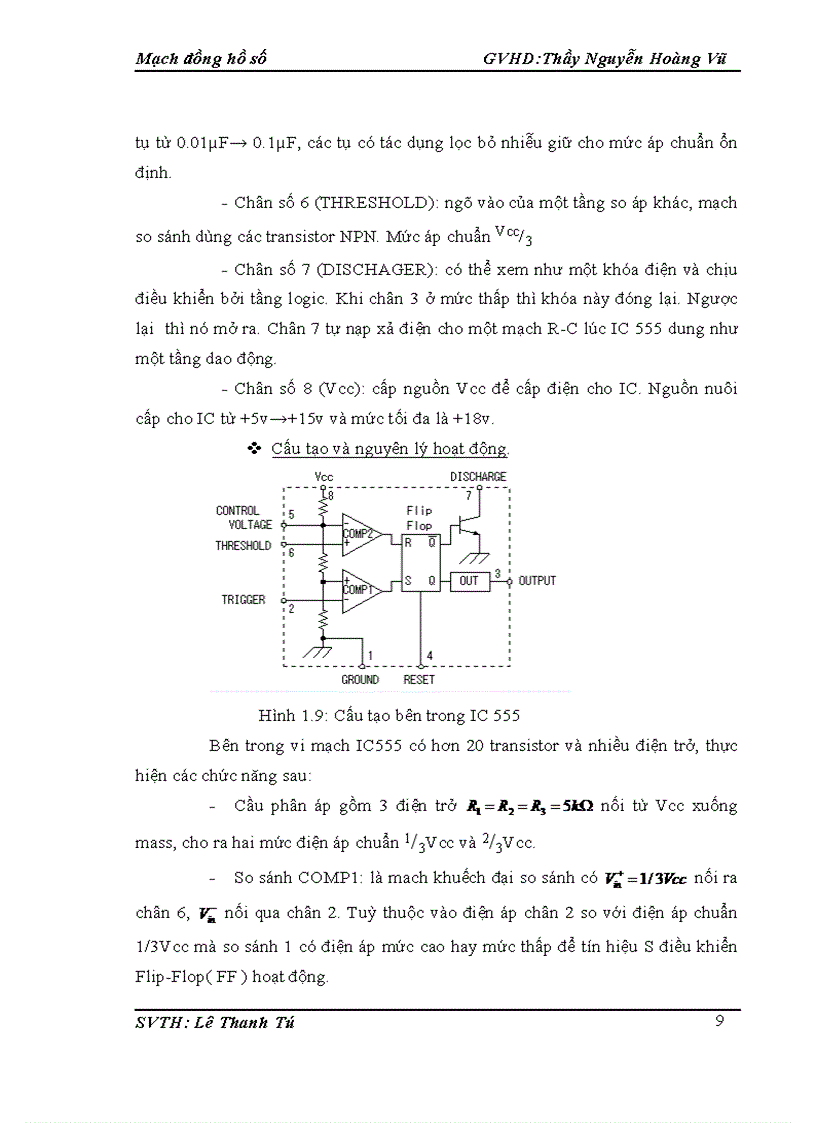 image for page Thiết kế và Thi công mạch đồng hồ số dùng 7490