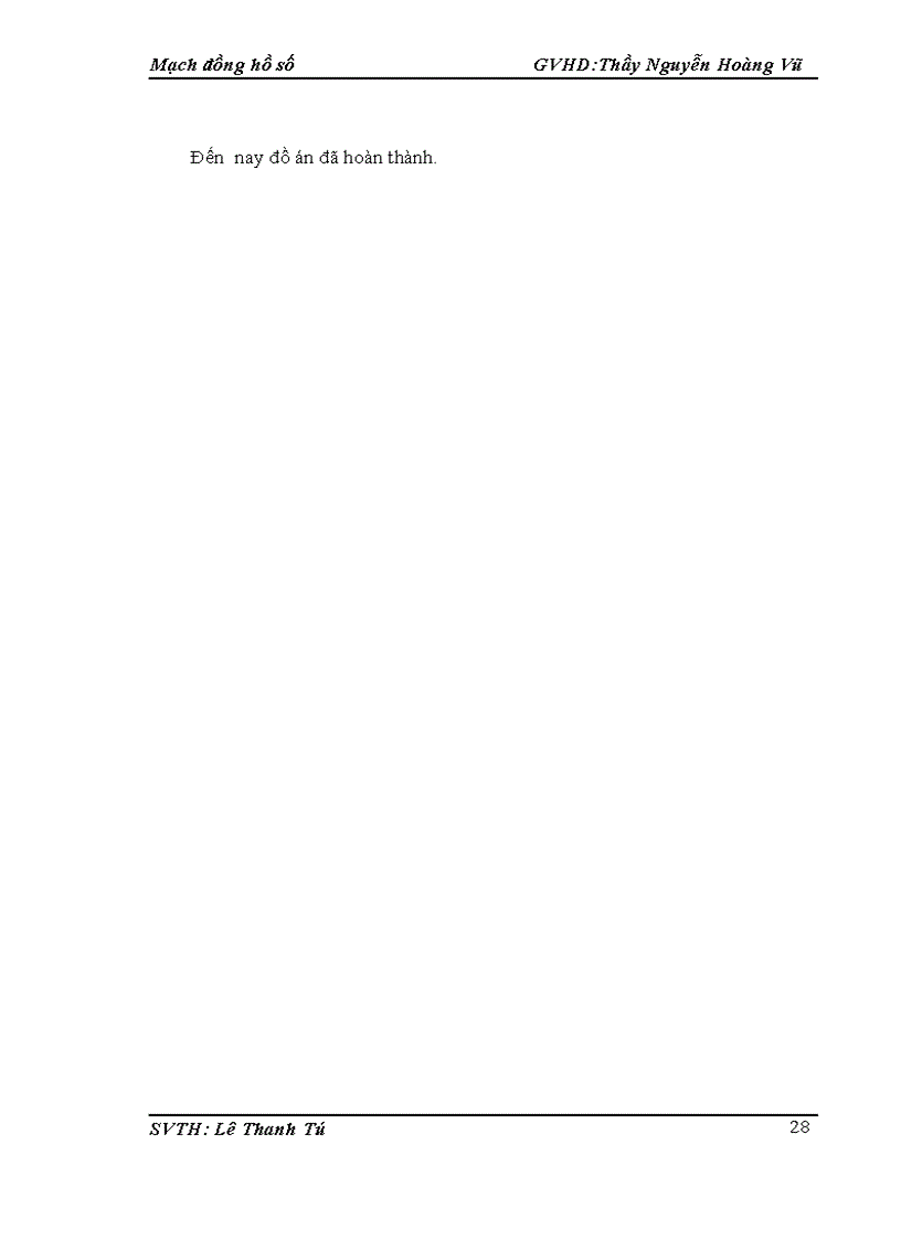 image for page Thiết kế và Thi công mạch đồng hồ số dùng 7490