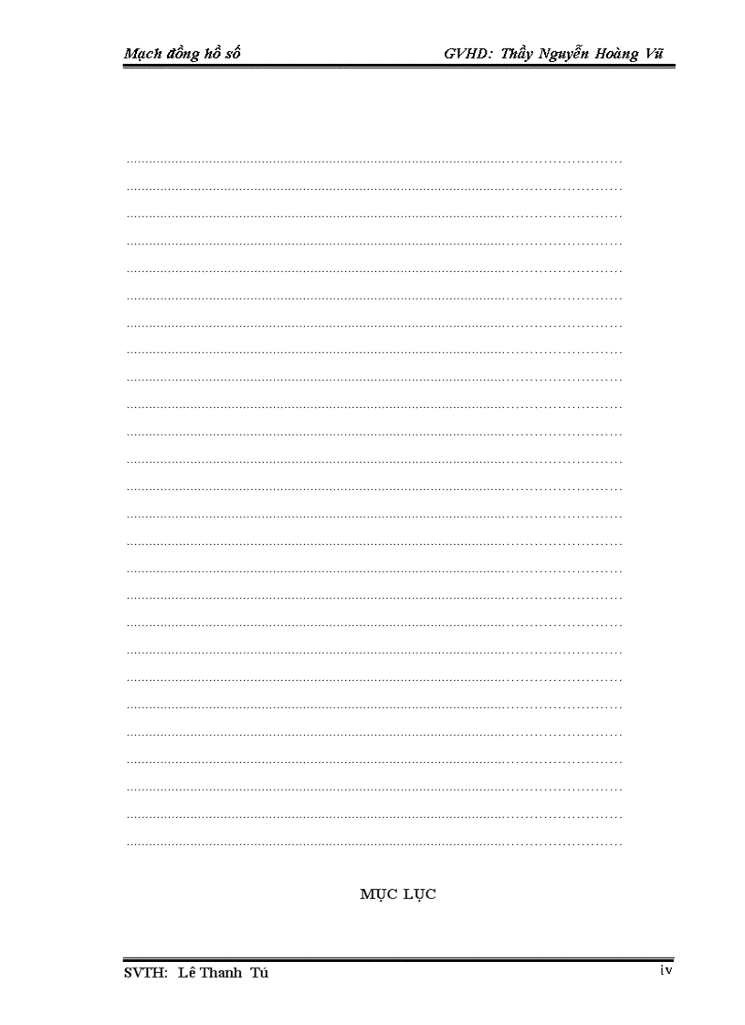 image for page Thiết kế và Thi công mạch đồng hồ số dùng 7490