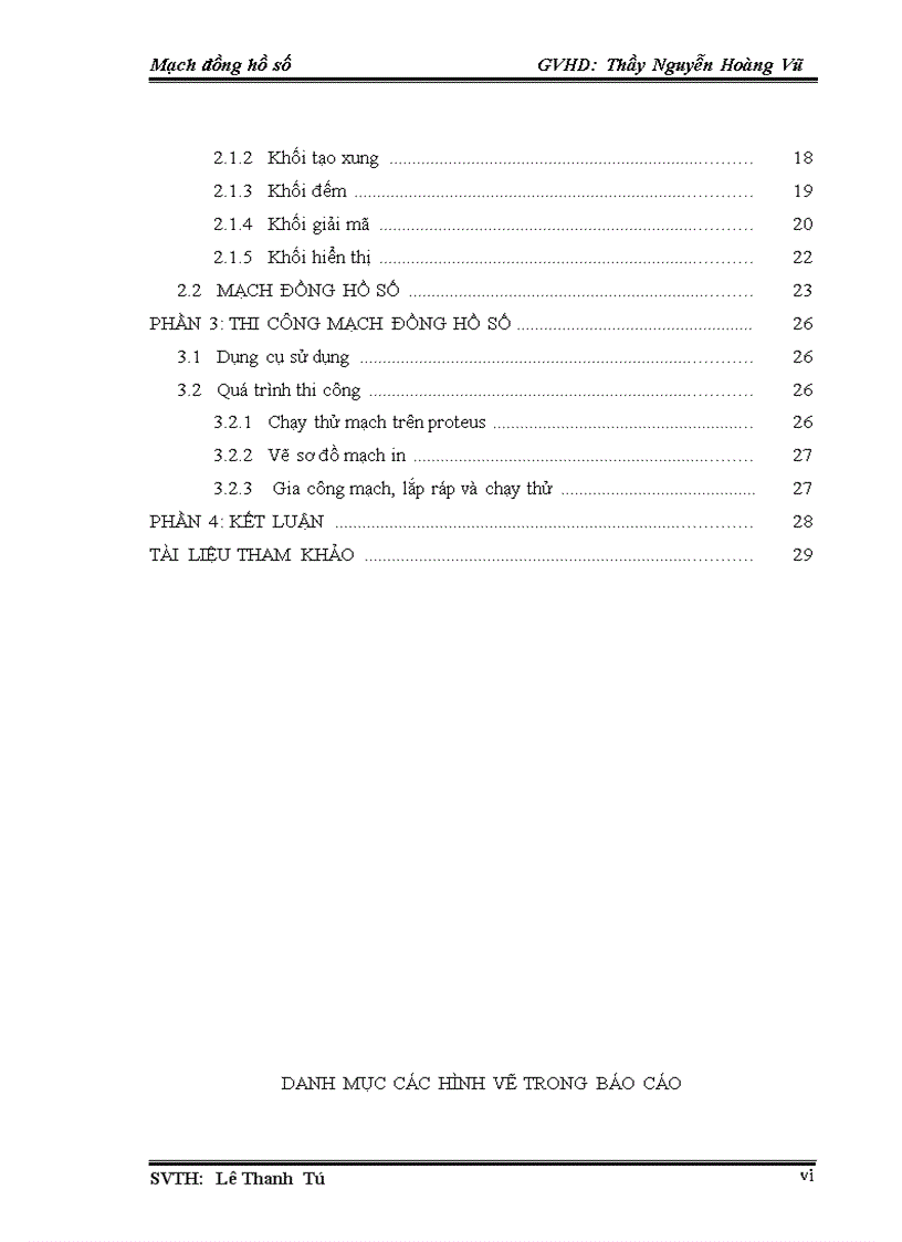 image for page Thiết kế và Thi công mạch đồng hồ số dùng 7490