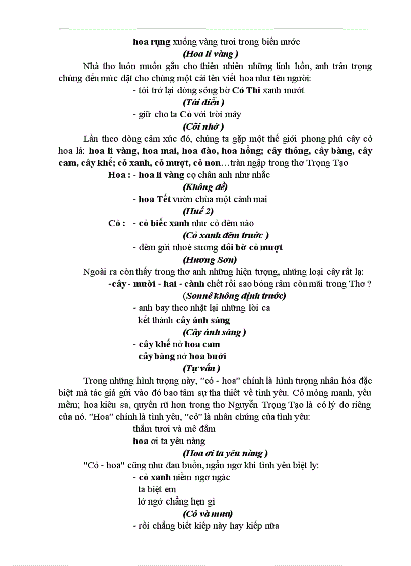 image for page Hình tượng thơ và quan niệm nghệ thuật về con người trong thơ Nguyễn Trọng Tạo