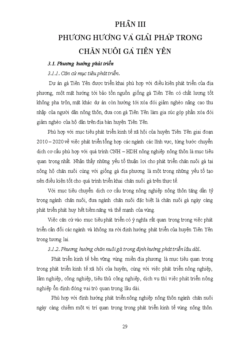 image for page Tìm hiểu sự phát triển chăn nuôi và bảo tồn giống gà Tiên Yên ở các nông hộ thuộc huyện Tiên Yên tỉnh Quảng Ninh