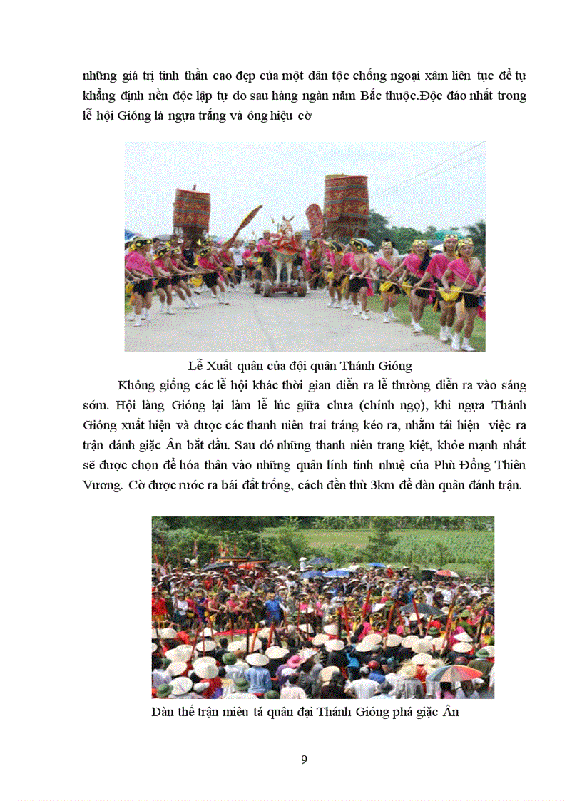 image for page Truyền thuyết Thánh Gióng và lễ hội làng Gióng