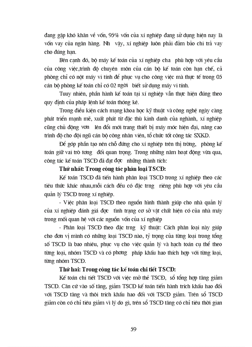 image for page Tồ chức công tác kế toán TSCĐ và tình hình trang bị sử dụng TSCĐ trong xí nghiệp giầy Kiêu Kỵ