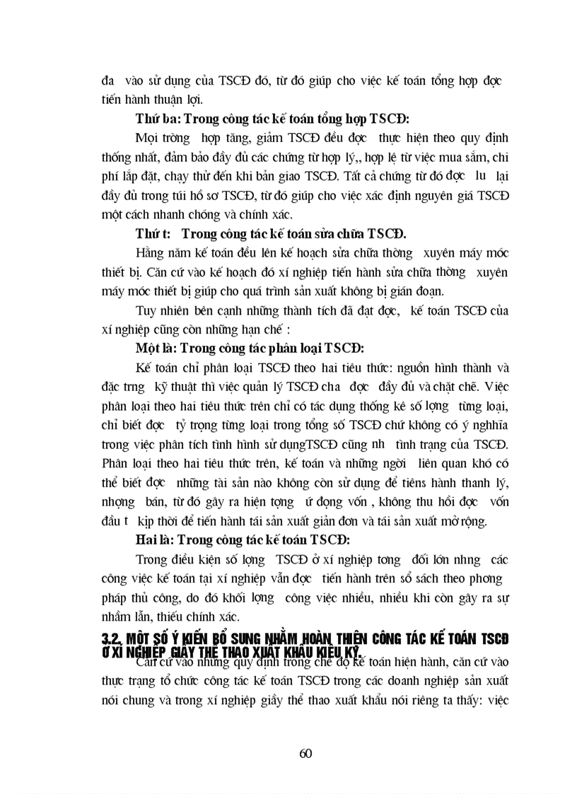 image for page Tồ chức công tác kế toán TSCĐ và tình hình trang bị sử dụng TSCĐ trong xí nghiệp giầy Kiêu Kỵ