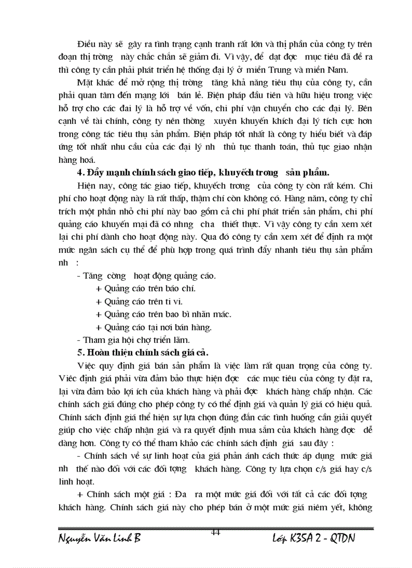 image for page Một số biện pháp nhằm đẩy mạnh hoạt động tiêu thụ ở công ty Kinh Doanh và chế biến Lương Thực Việt Tiến