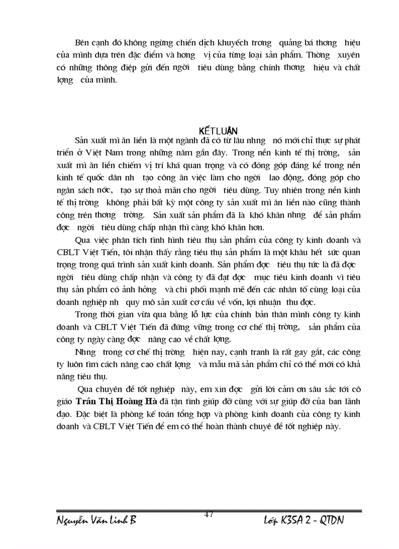 image for page Một số biện pháp nhằm đẩy mạnh hoạt động tiêu thụ ở công ty Kinh Doanh và chế biến Lương Thực Việt Tiến