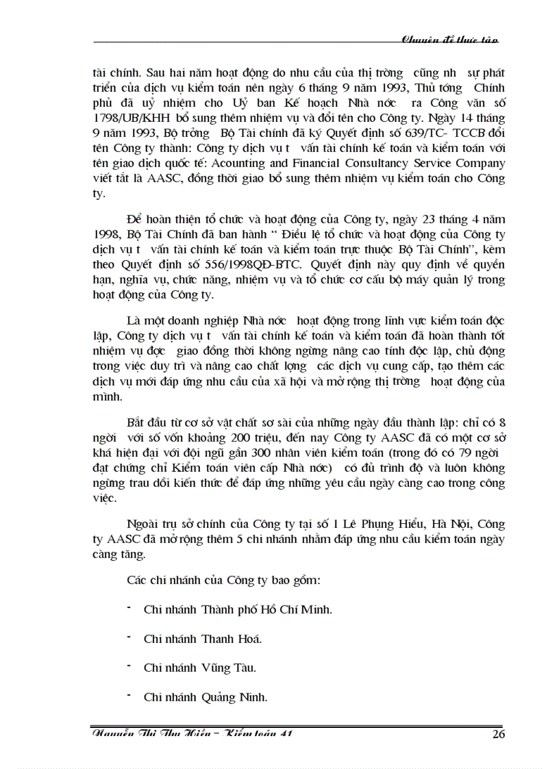 image for page Quy trình kiểm toán Thuế Giá trị gia tăng trong kiểm toán Báo cáo tài chính do Công ty dịch vụ tư vấn tài chính kế toán và kiểm toán AASC thực hiện