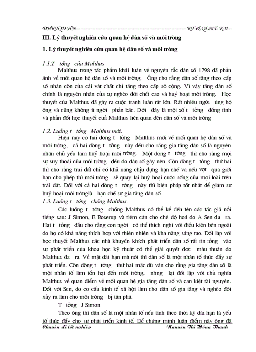 image for page Bước đầu nghiên cứu mối quan hệ giữa sự gia tăng dân số và vấn đề bảo vệ môi trường khảo sát thực địa trên địa bàn tỉnh Hà Nam