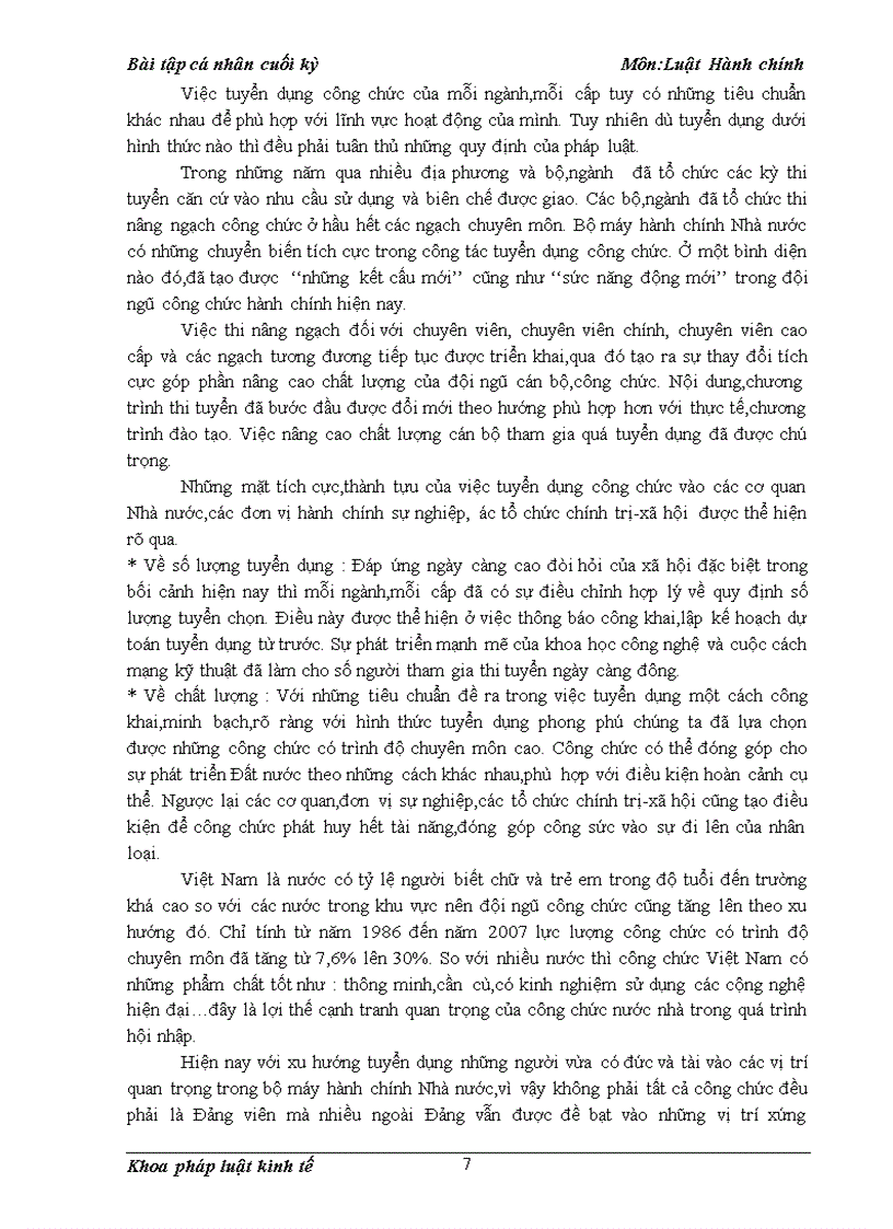 image for page Một số vấn đề lý luận và thực tiễn về tuyển dụng công chức hiện nay