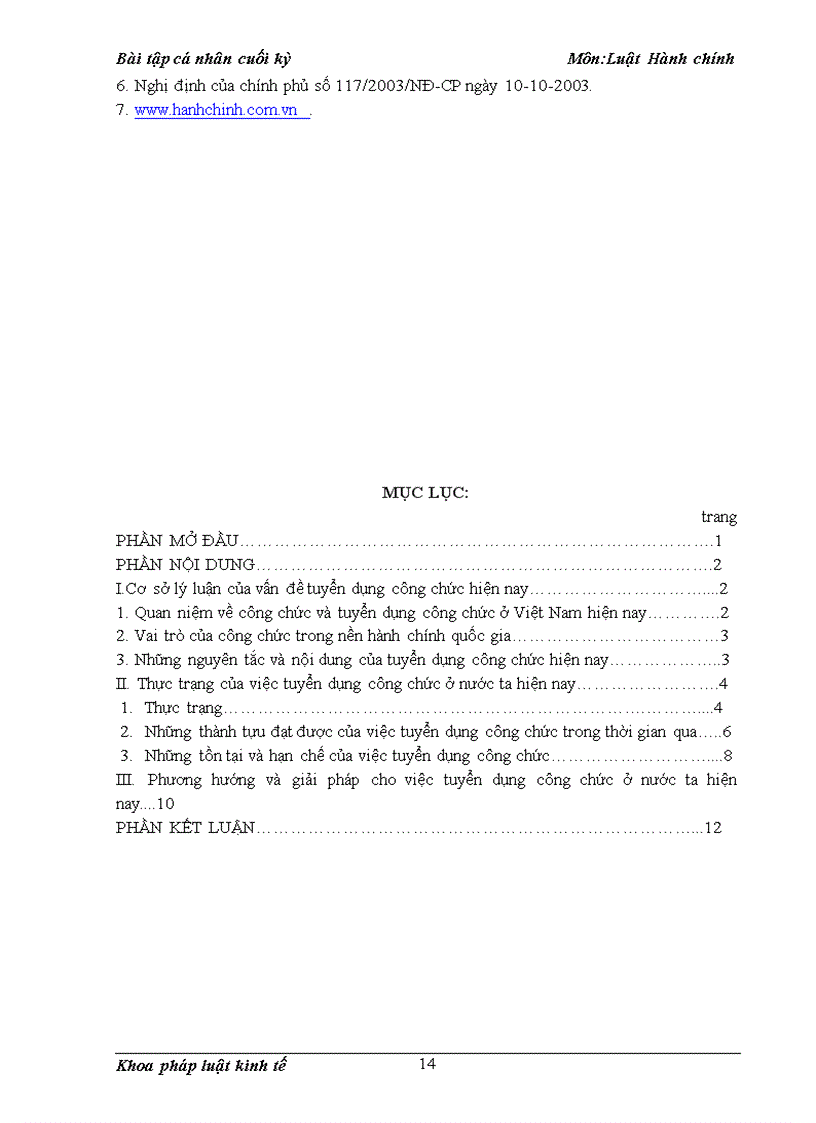 image for page Một số vấn đề lý luận và thực tiễn về tuyển dụng công chức hiện nay