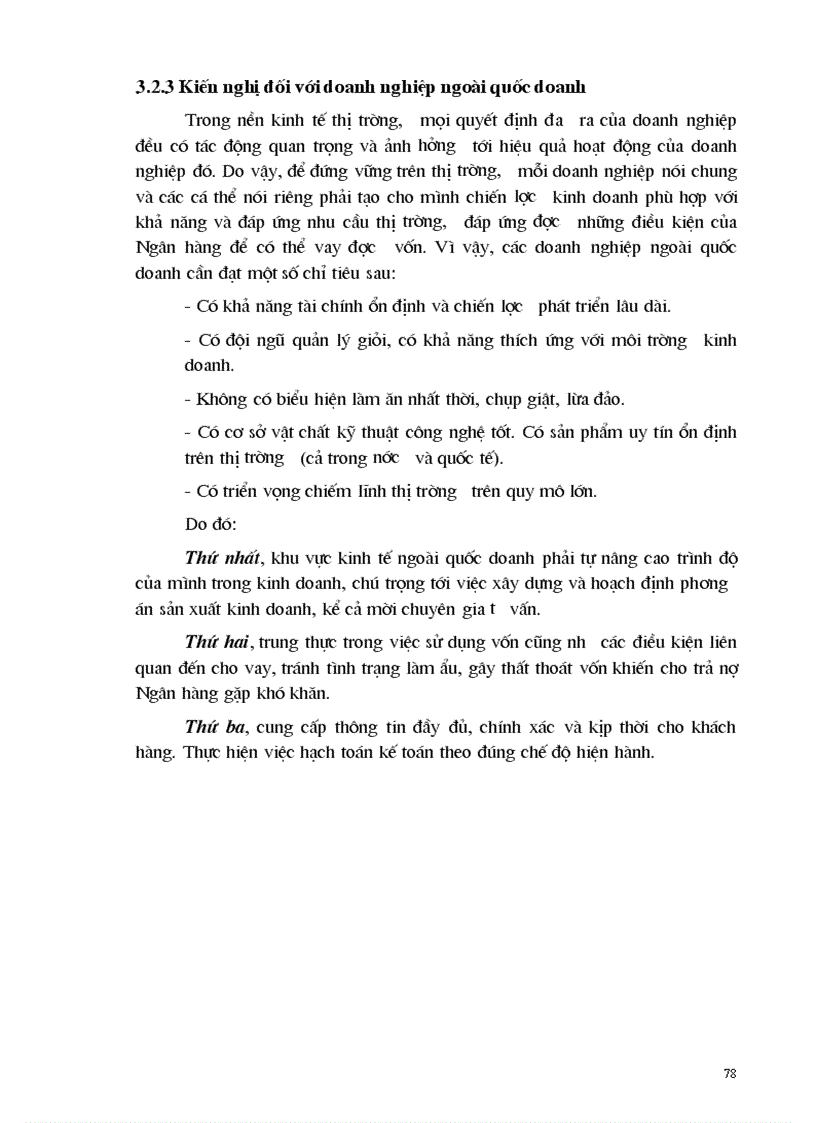 image for page Giải pháp mở rộng hoạt động tín dụng đối với thành phần kinh tế ngoài quốc doanh tại Ngân hàng BIDV Hà nội