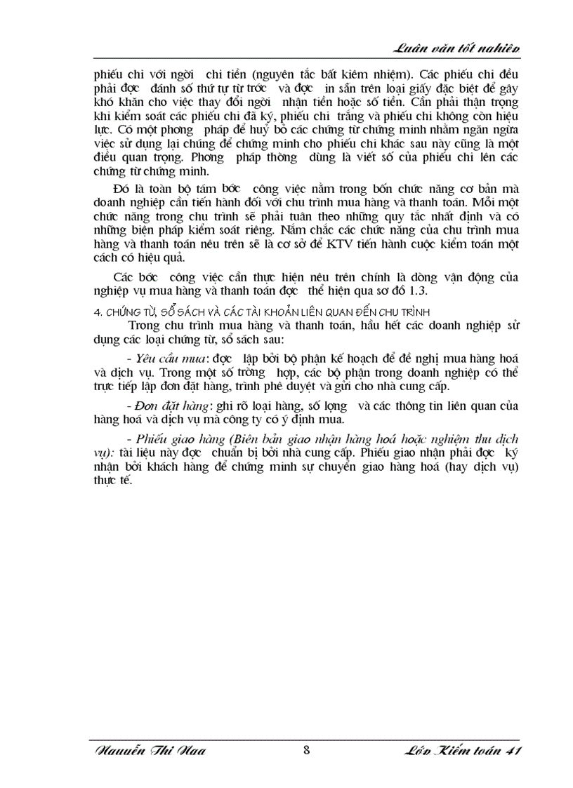 image for page Hoàn thiện quy trình kiểm toán chu trình mua hàng và thanh toán trong kiểm toán Báo cáo tài chính do AASC thực hien