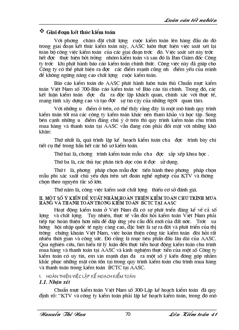 image for page Hoàn thiện quy trình kiểm toán chu trình mua hàng và thanh toán trong kiểm toán Báo cáo tài chính do AASC thực hien