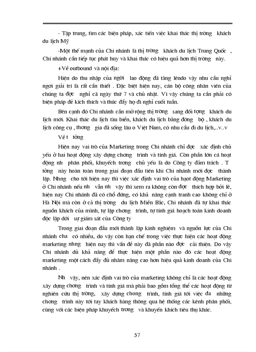 image for page Vấn dụng các chính sách marketing trong kinh doanh du lịch lữ hành ở Chi nhánh công ty du lịch và dịch vụ hồng gai tại Hà Nội