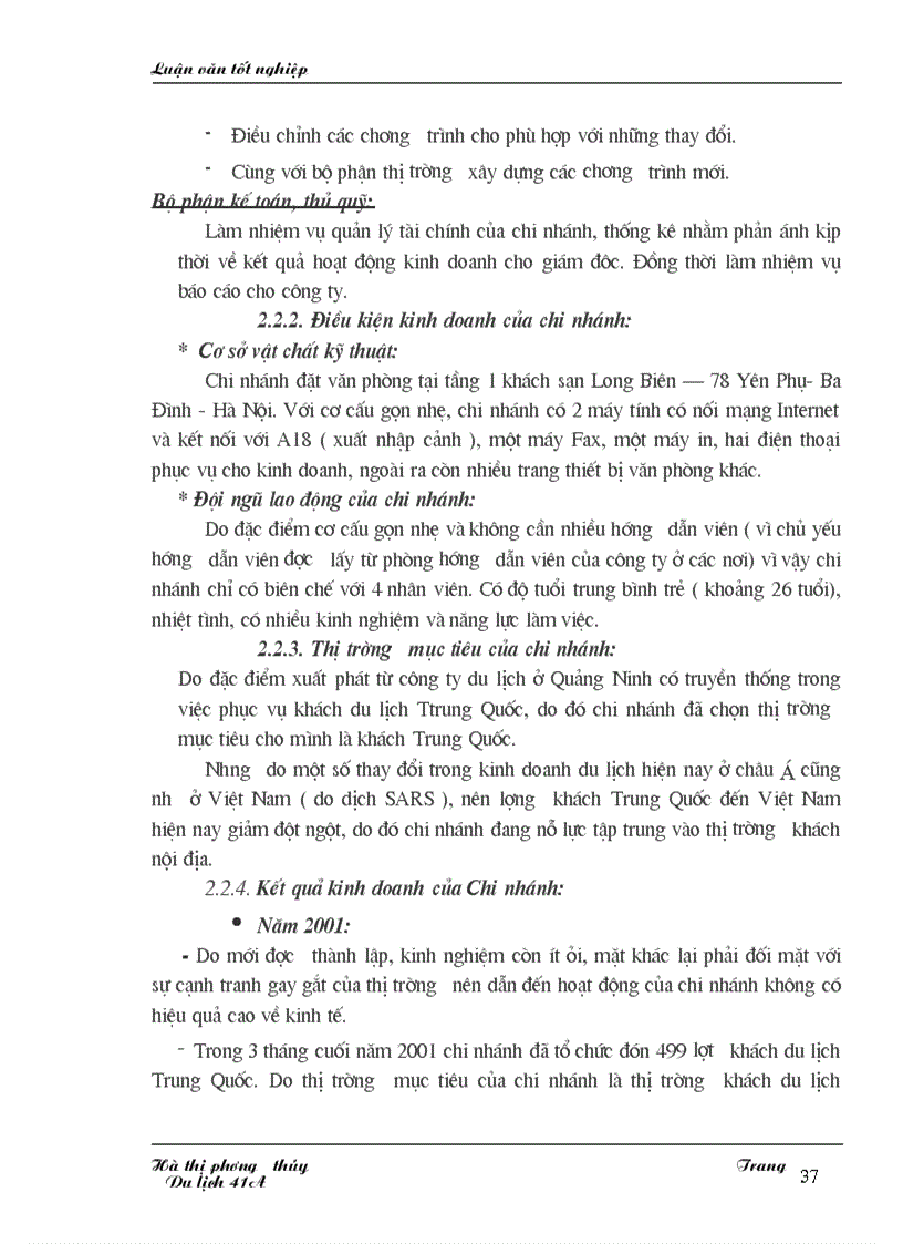 image for page Đặc điểm tiêu dùng của khách du lịch Trung Quốc và các giải pháp khai thác nguồn khách này của Công ty du lịch thanh niên Quảng Ninh