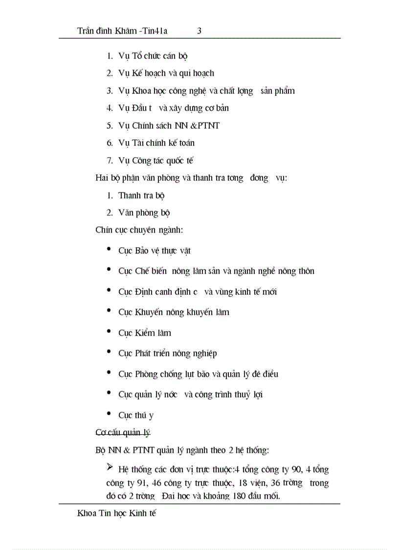 image for page Phân tích và thiết kế hệ thống thông tin quản lý xuất nhập khẩu nông sản tại Bộ NN PTNT