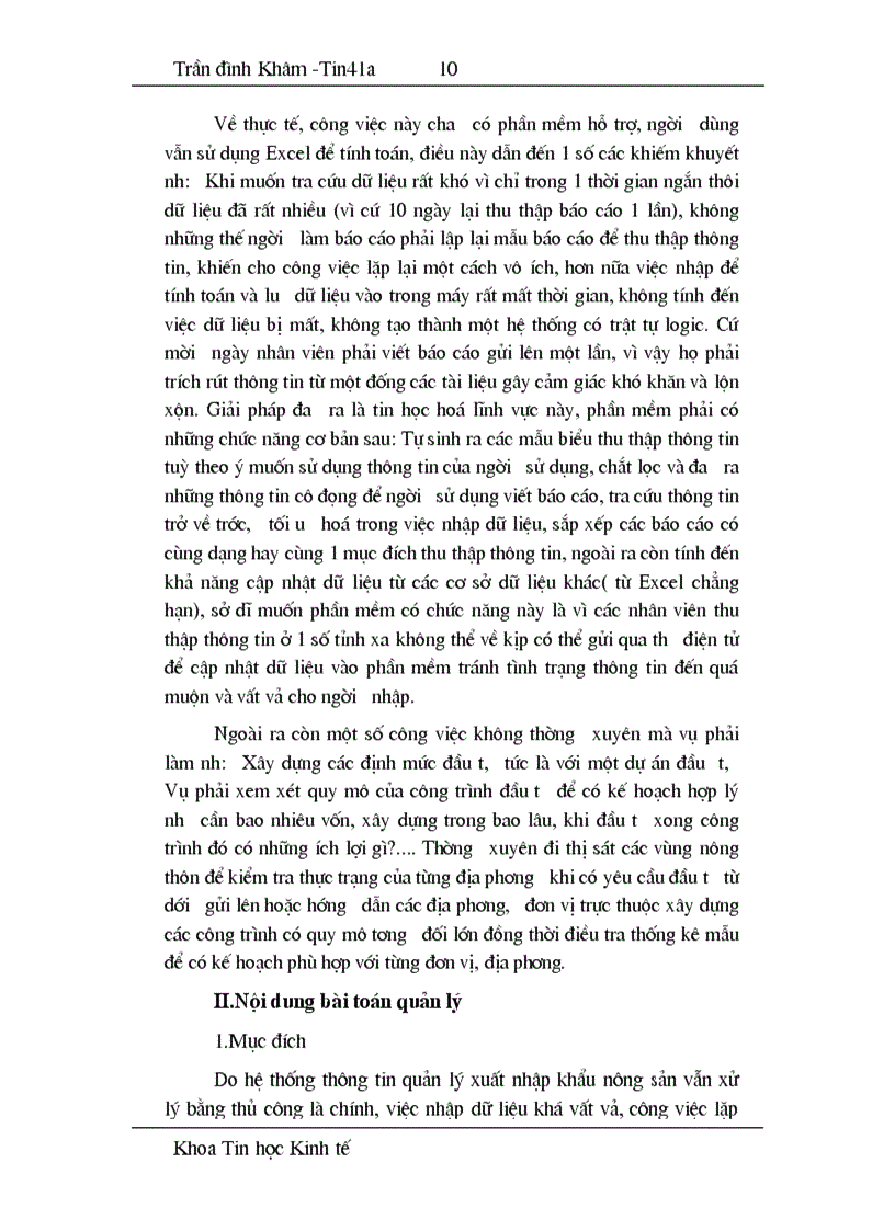 image for page Phân tích và thiết kế hệ thống thông tin quản lý xuất nhập khẩu nông sản tại Bộ NN PTNT