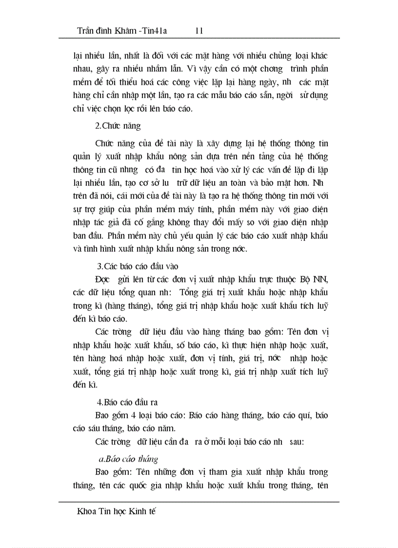 image for page Phân tích và thiết kế hệ thống thông tin quản lý xuất nhập khẩu nông sản tại Bộ NN PTNT