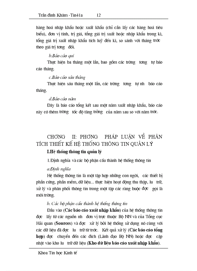 image for page Phân tích và thiết kế hệ thống thông tin quản lý xuất nhập khẩu nông sản tại Bộ NN PTNT