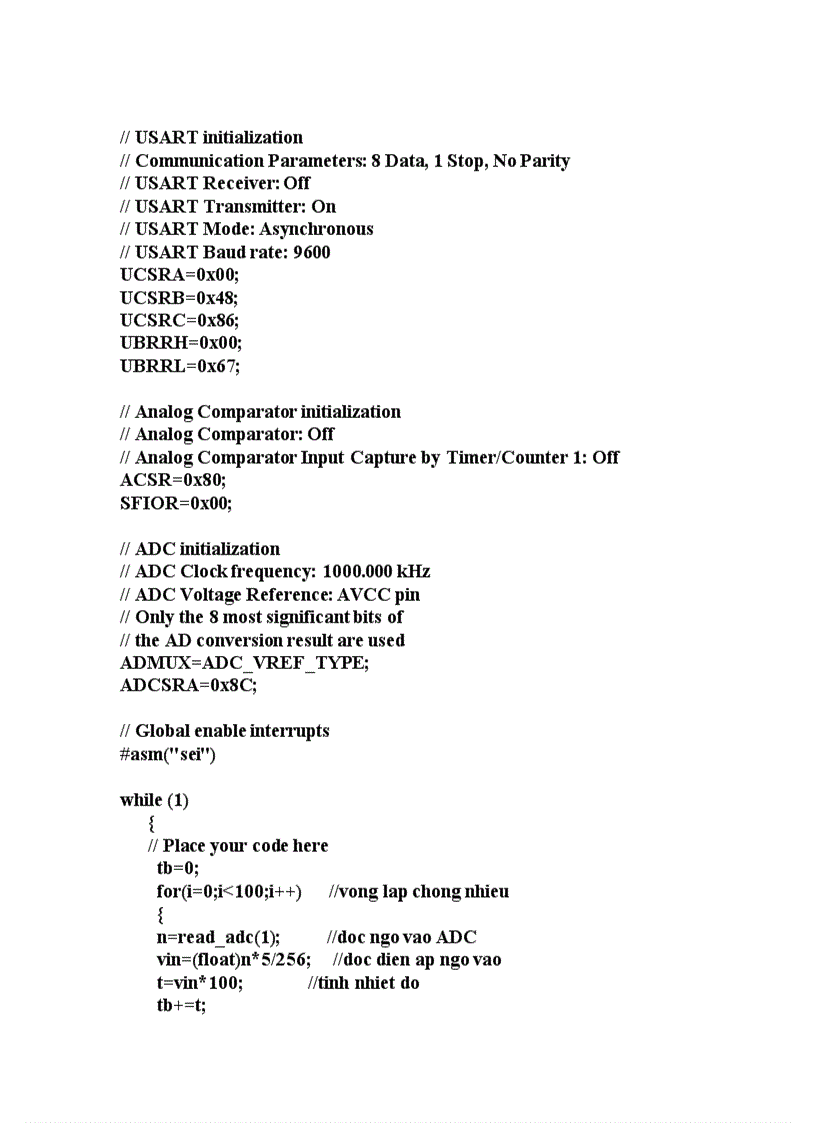 image for page Hiển thị nhiệt độ cảm biến nhiệt LM35 trên matlab thong qua cổng RS232 giao tiếp với máy tính
