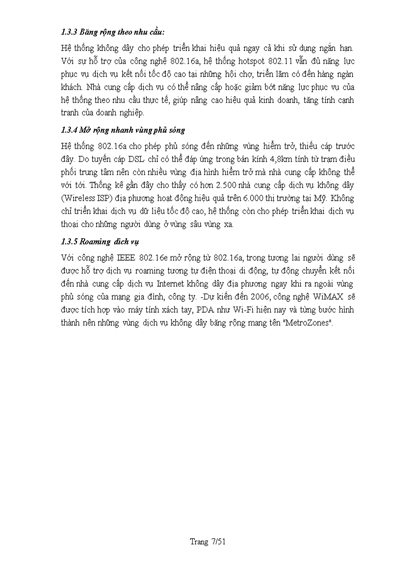 image for page Tổng quan về Wimax tình hình triển khai trên thế giới và các mô hình ứng dụng