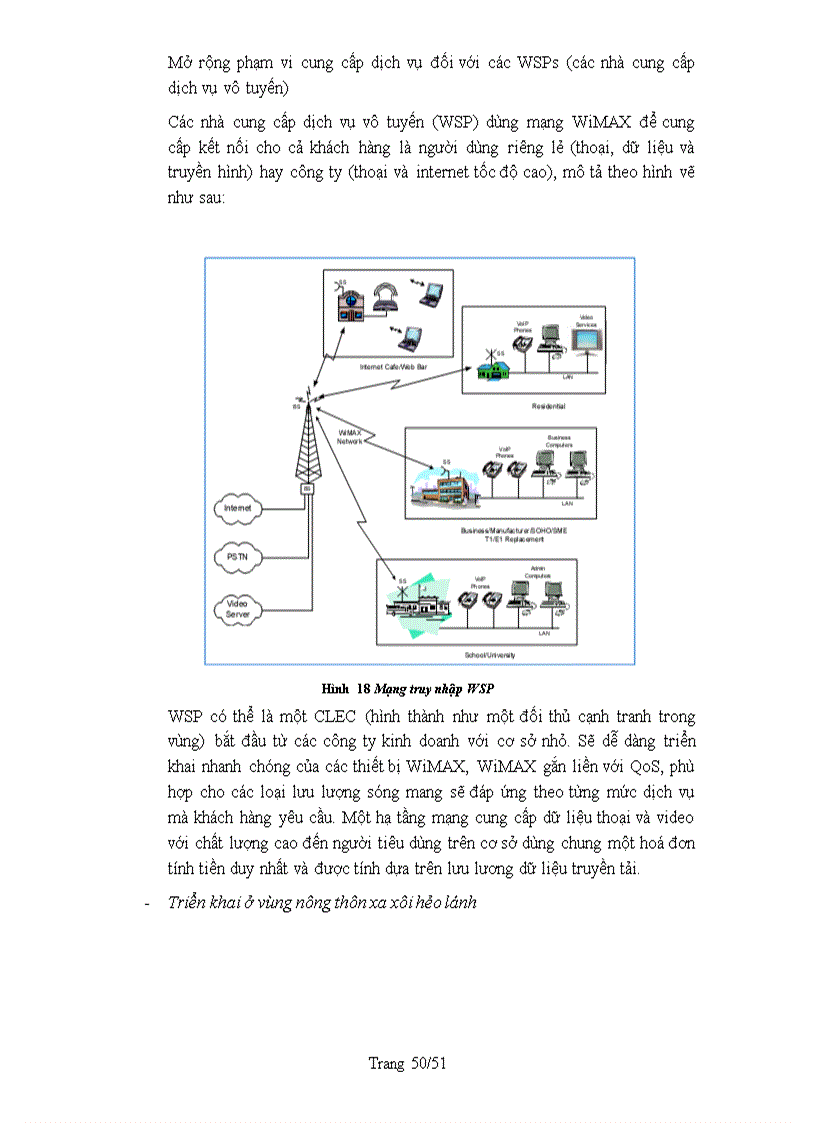image for page Tổng quan về Wimax tình hình triển khai trên thế giới và các mô hình ứng dụng