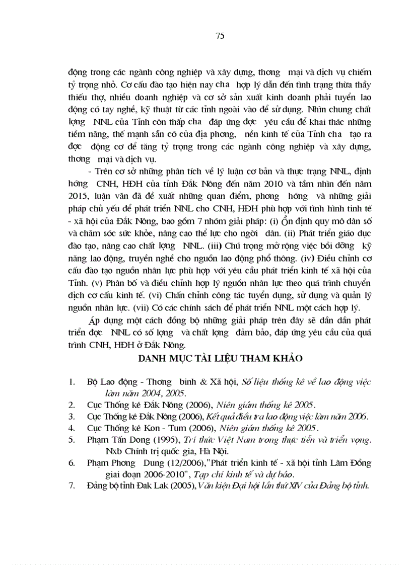 image for page Nguồn nhân lực cho công nghiệp hoá hiện đại hoá ở tỉnh đắk nông