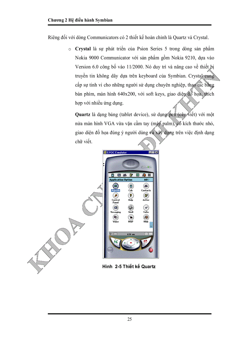 image for page Nghiên Cứu Hệ Điều Hành Symbian 6 0 và Xây Dựng Ứng Dụng Trên Điện Thoại nokia 9210