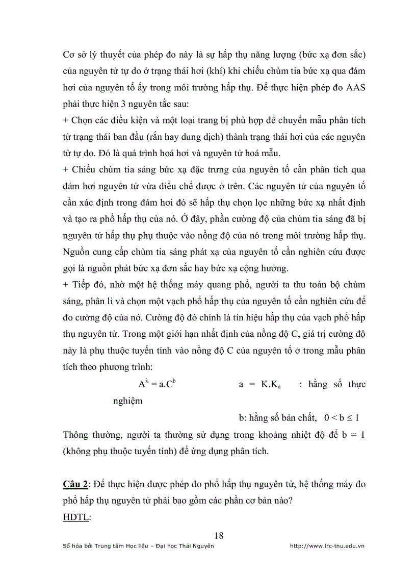 image for page Xây dựng hệ thống câu hỏi và bài tập một số chương trong phân tích lí hoá