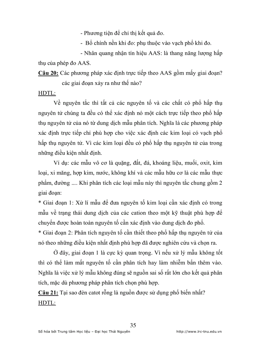 image for page Xây dựng hệ thống câu hỏi và bài tập một số chương trong phân tích lí hoá