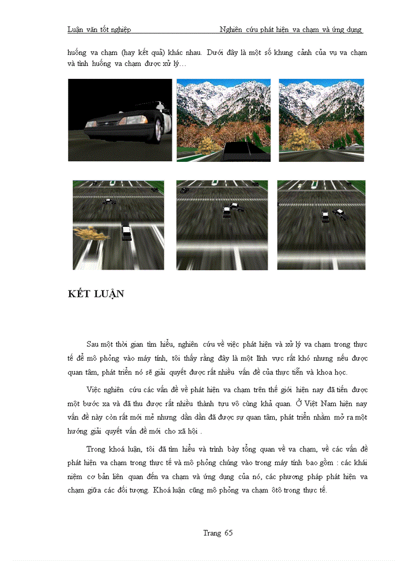 image for page Nghiên cứu phát hiện va chạm và ứng dụng