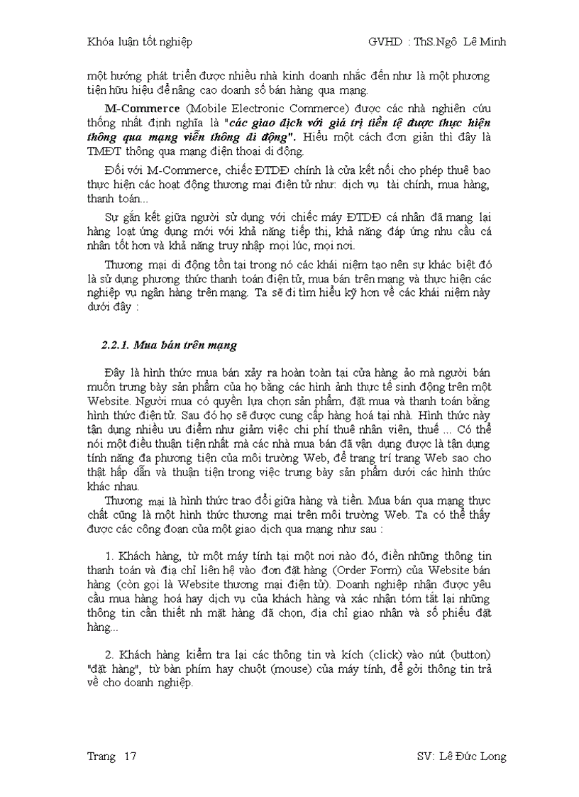 image for page MCOMMERCE và Áp dụng cho hệ thống bán sách Di động