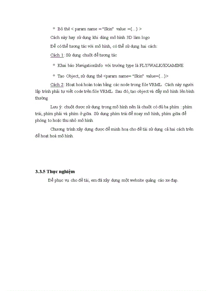 image for page Tìm hiểu một số kĩ thuật xây dựng mô hình 3D và ứng dụng trong tạo lập Web