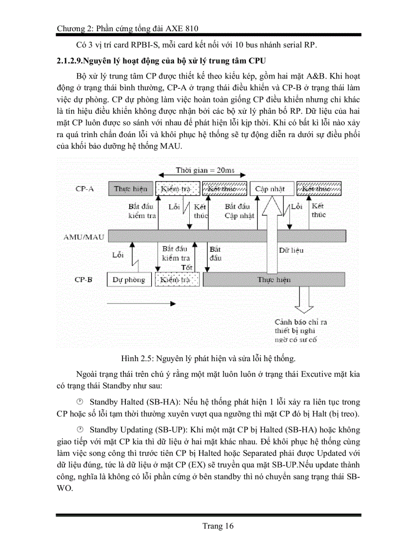 image for page Tìm hiểu phần cứng và vấn đề điều hành bảo dưỡng tổng đài AXE 810