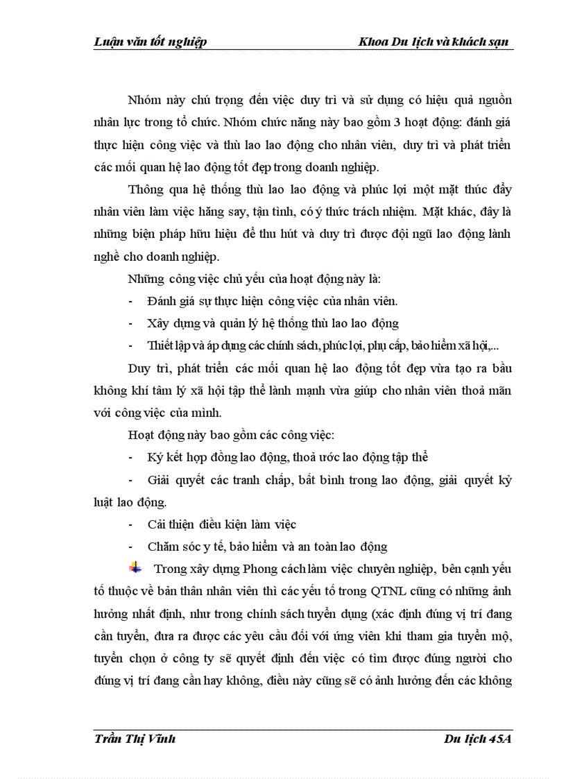 image for page Xây dựng phong cách làm việc chuyên nghiệp của đội ngũ nhân viên nhằm nâng cao chất lượng chương trình du lịch tại Công ty cổ phần du lịch và dịch vụ Hồng Gai Chi nhánh Hà Nội