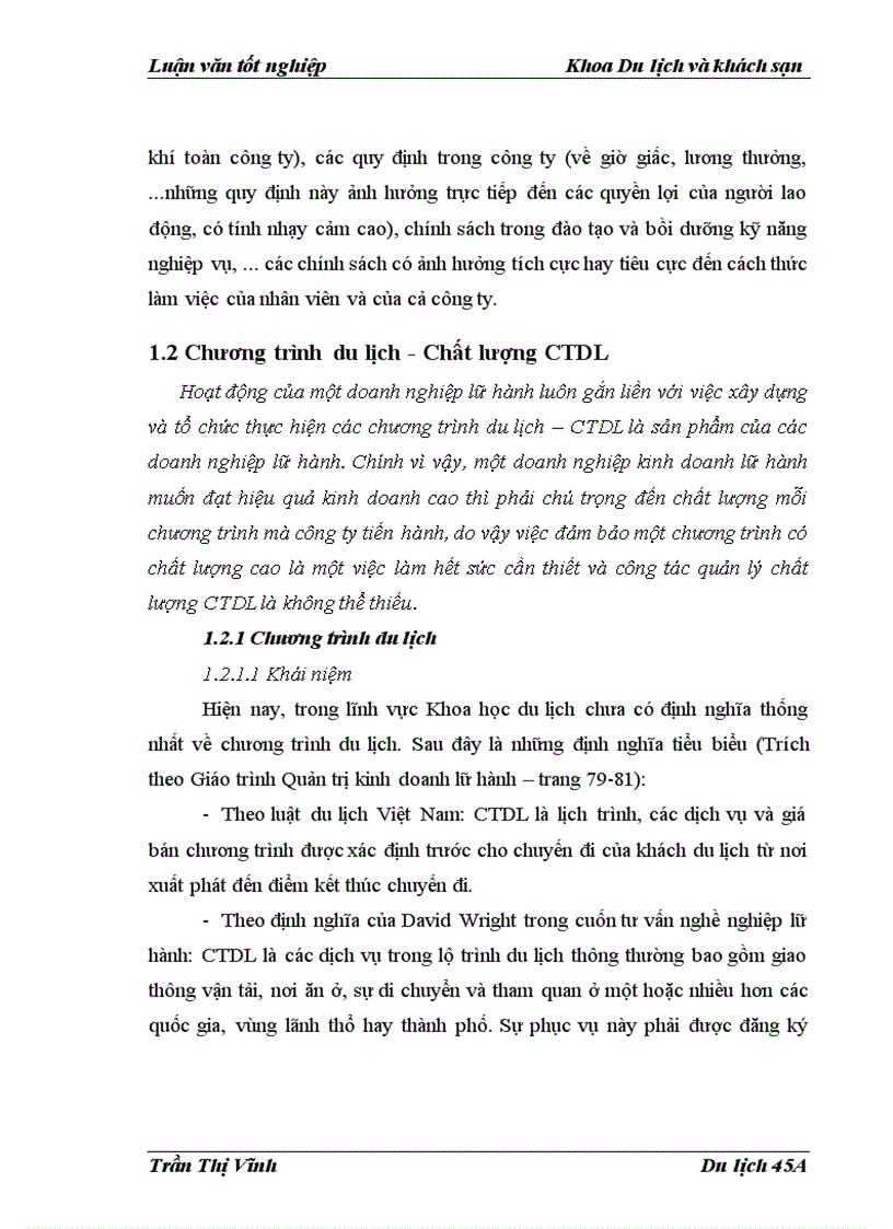 image for page Xây dựng phong cách làm việc chuyên nghiệp của đội ngũ nhân viên nhằm nâng cao chất lượng chương trình du lịch tại Công ty cổ phần du lịch và dịch vụ Hồng Gai Chi nhánh Hà Nội