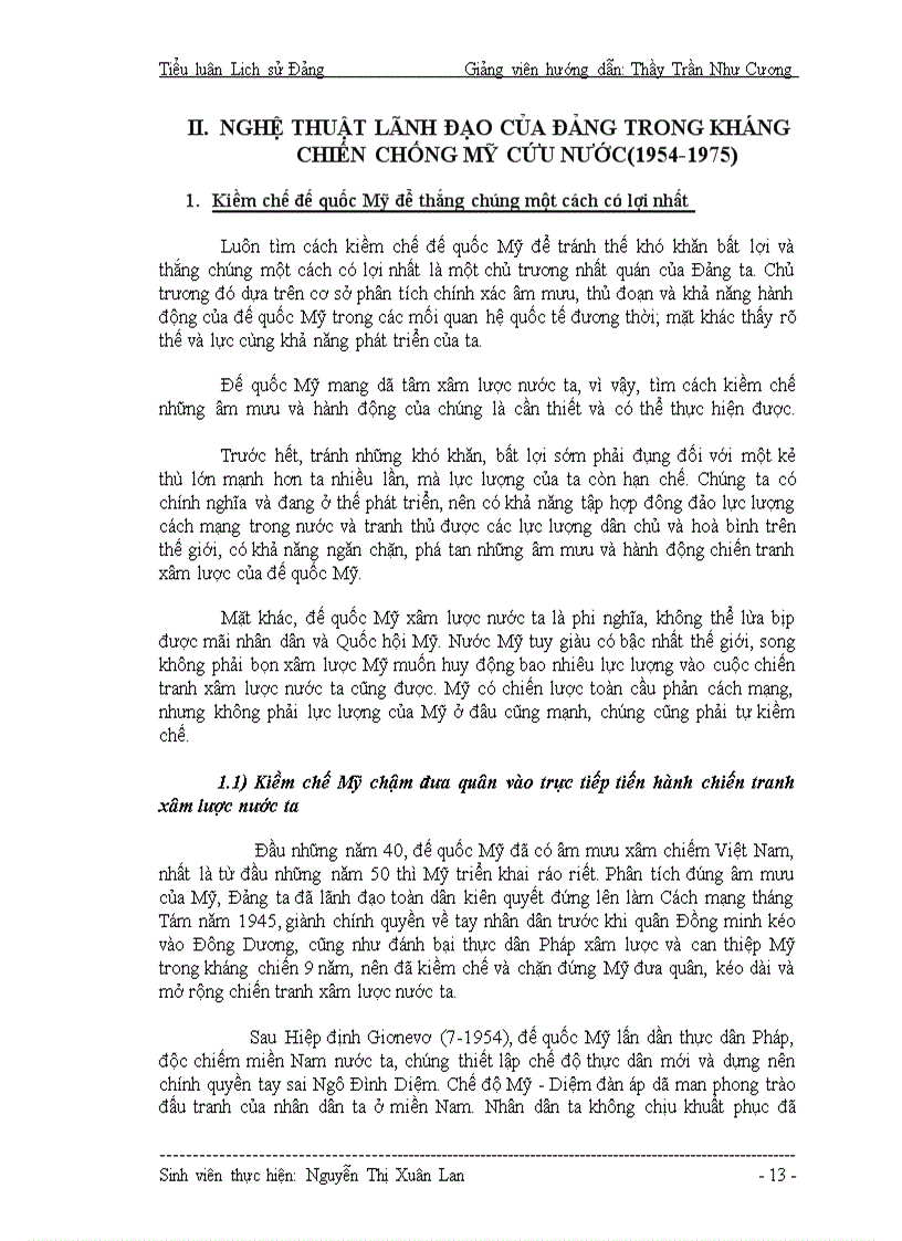 image for page Nghệ thuật lãnh đạo của Đảng trong cuộc kháng chiến chống Mỹ 1954 1975