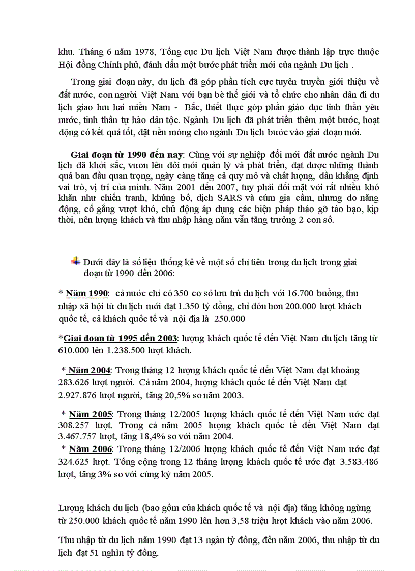 image for page Thực trạng thuận lợi khó khăn và giải pháp phát triển du lịch ở Việt Nam