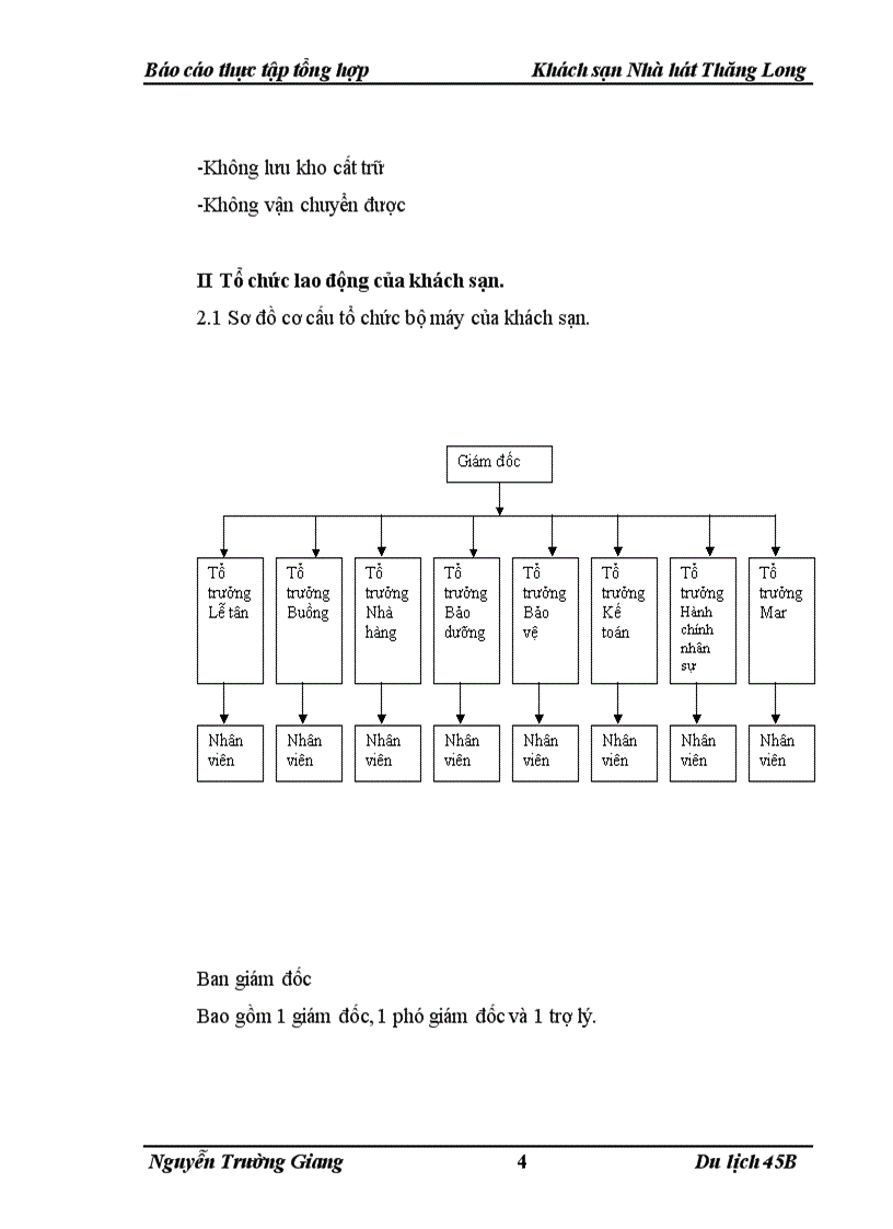 image for page Báo cáo thực tập Khách sạn Nhà hát Thăng Long