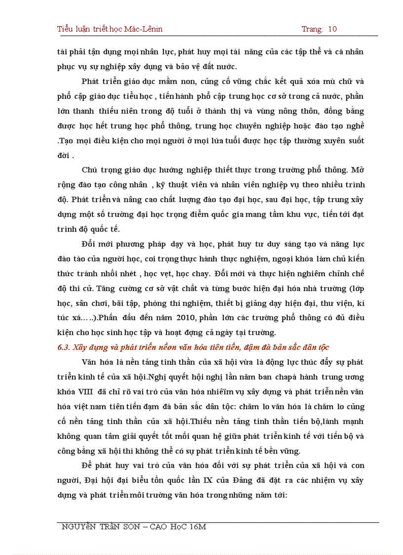 image for page Xây dựng và sử dụng nguồn nhân lực trong quá trình Công nghiệp hóa Hiện đại hóa đất nước
