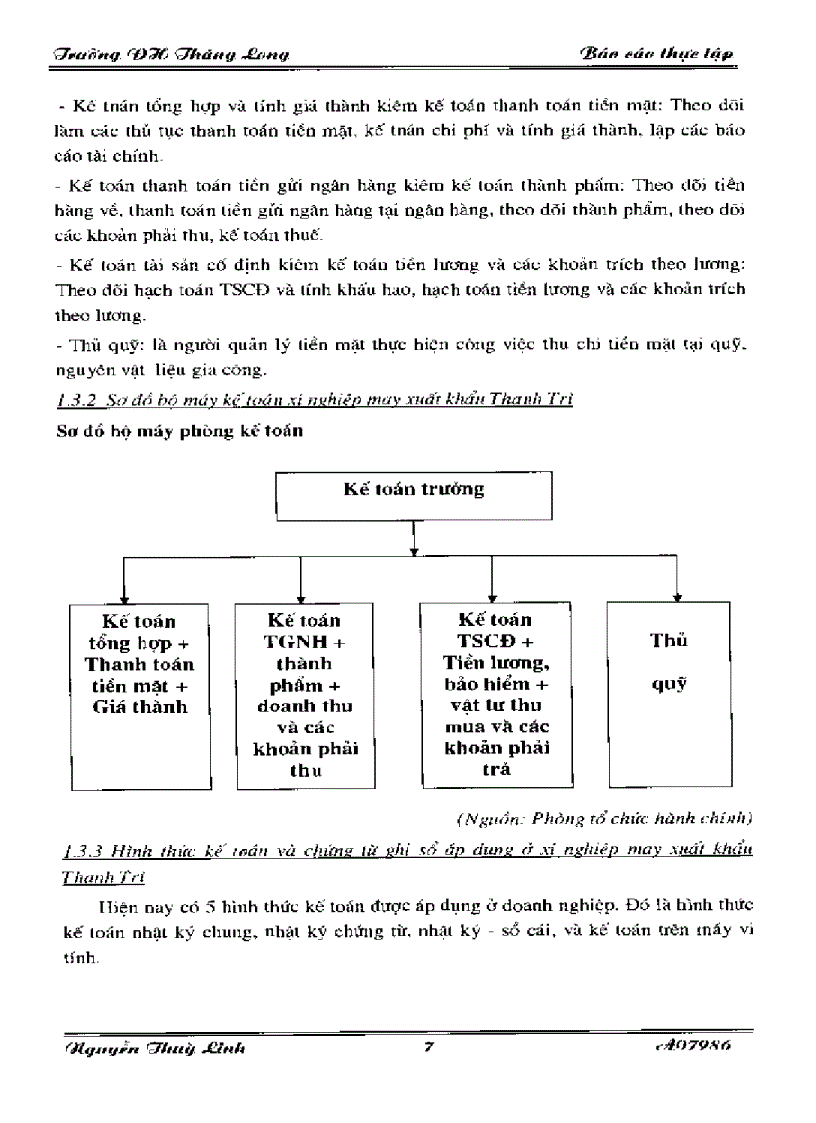 image for page Báo cáo thực tập tại Xí nghiệp may xuất khẩu Thanh Trì