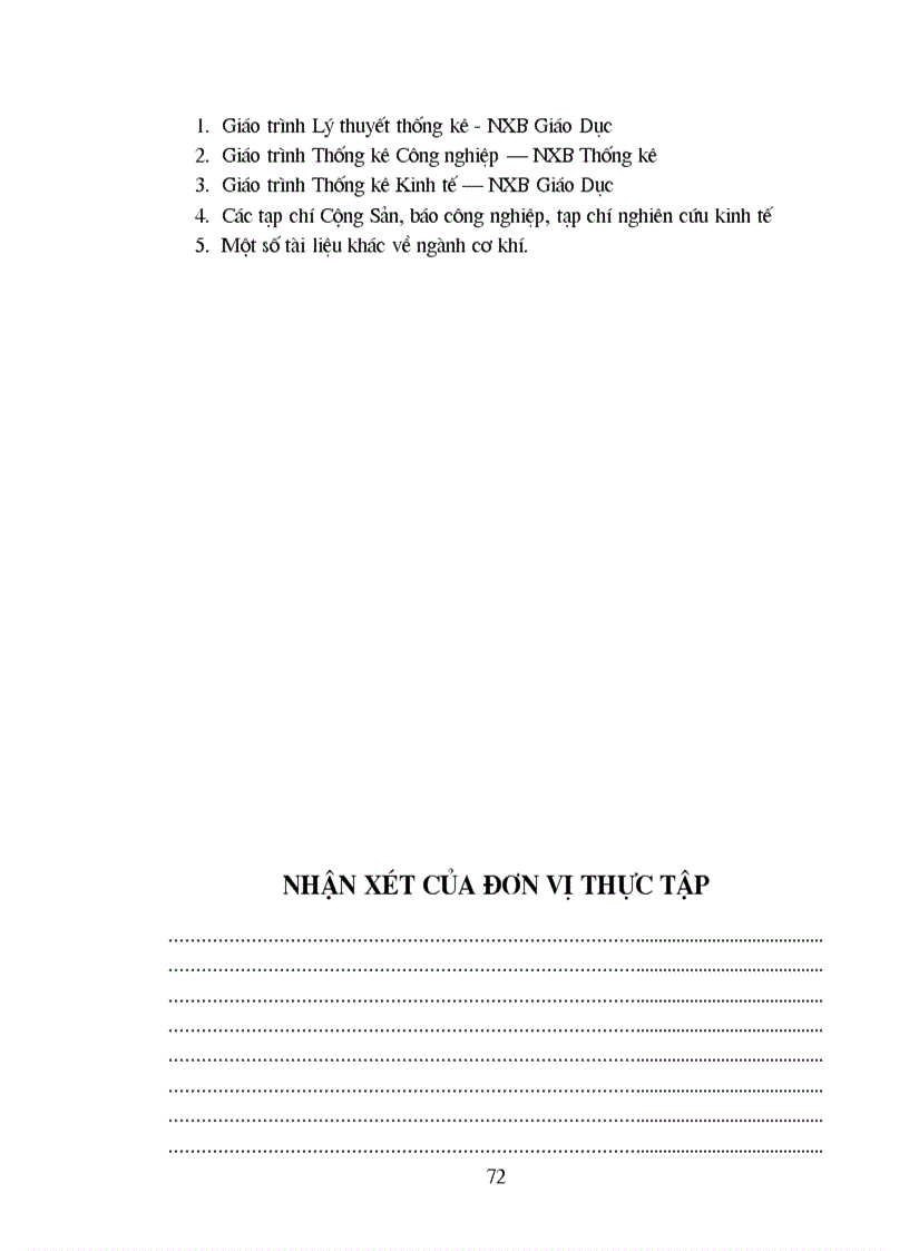 image for page Vận dụng một số phương pháp thống kê để phân tích hiệu quả sản xuất kinh doanh của công ty cơ khí ô tô và xe máy công trình thời kỳ 1997 2004