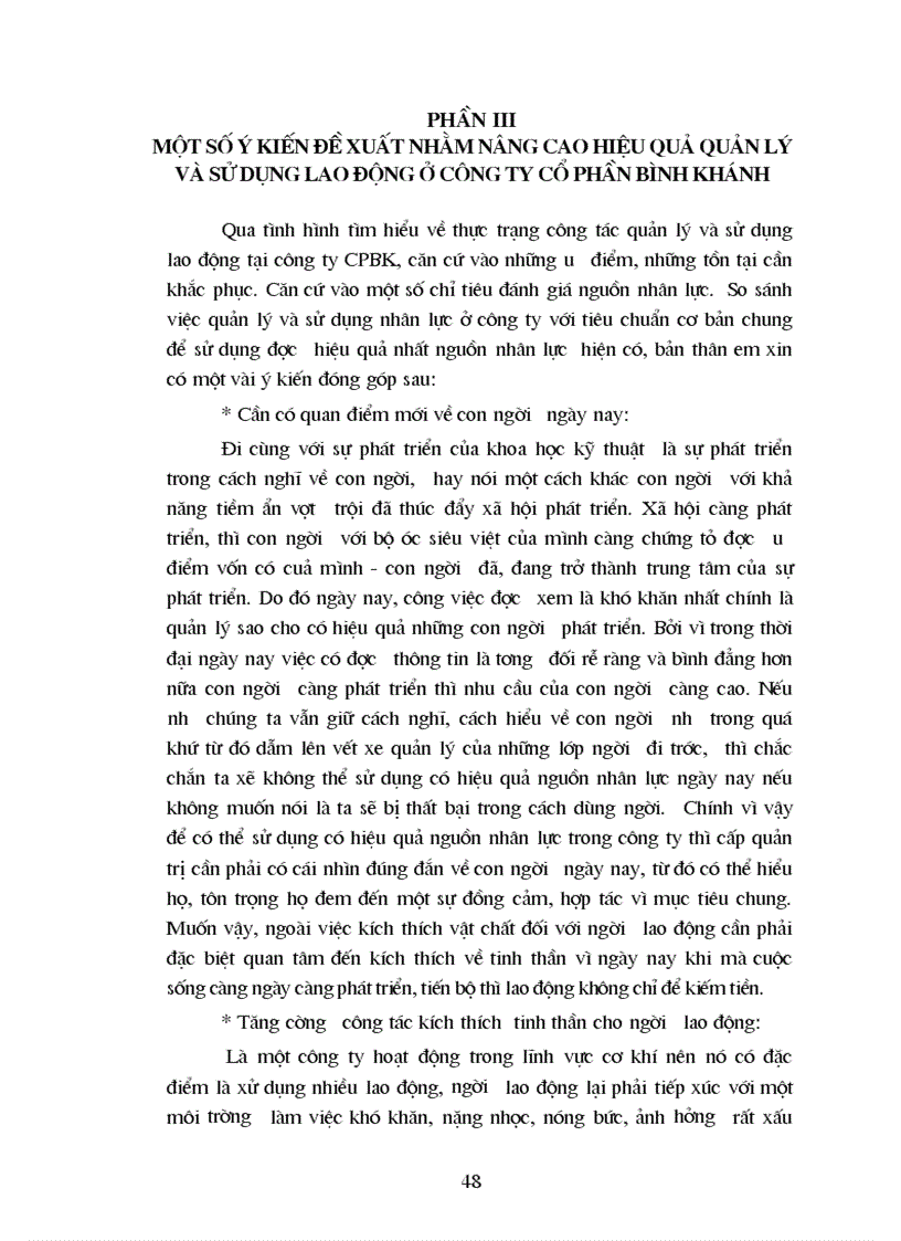 image for page Nâng cao hiệu quả sử dụng nguồn nhân lực tại Công ty CP Bình Khánh