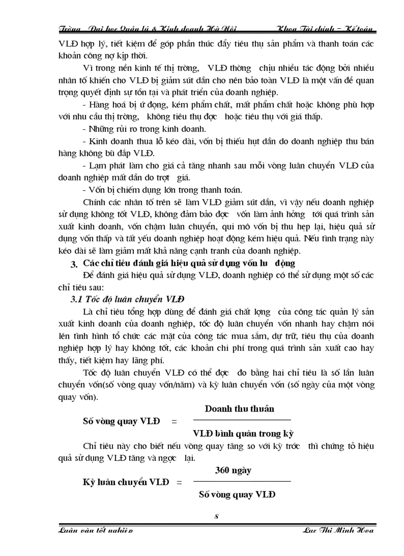 image for page Vốn lưu động và một số giải pháp nhằm nâng cao hiệu quả sử dụng vốn lưu động tại Công ty Cổ phần Pin Hà Nội