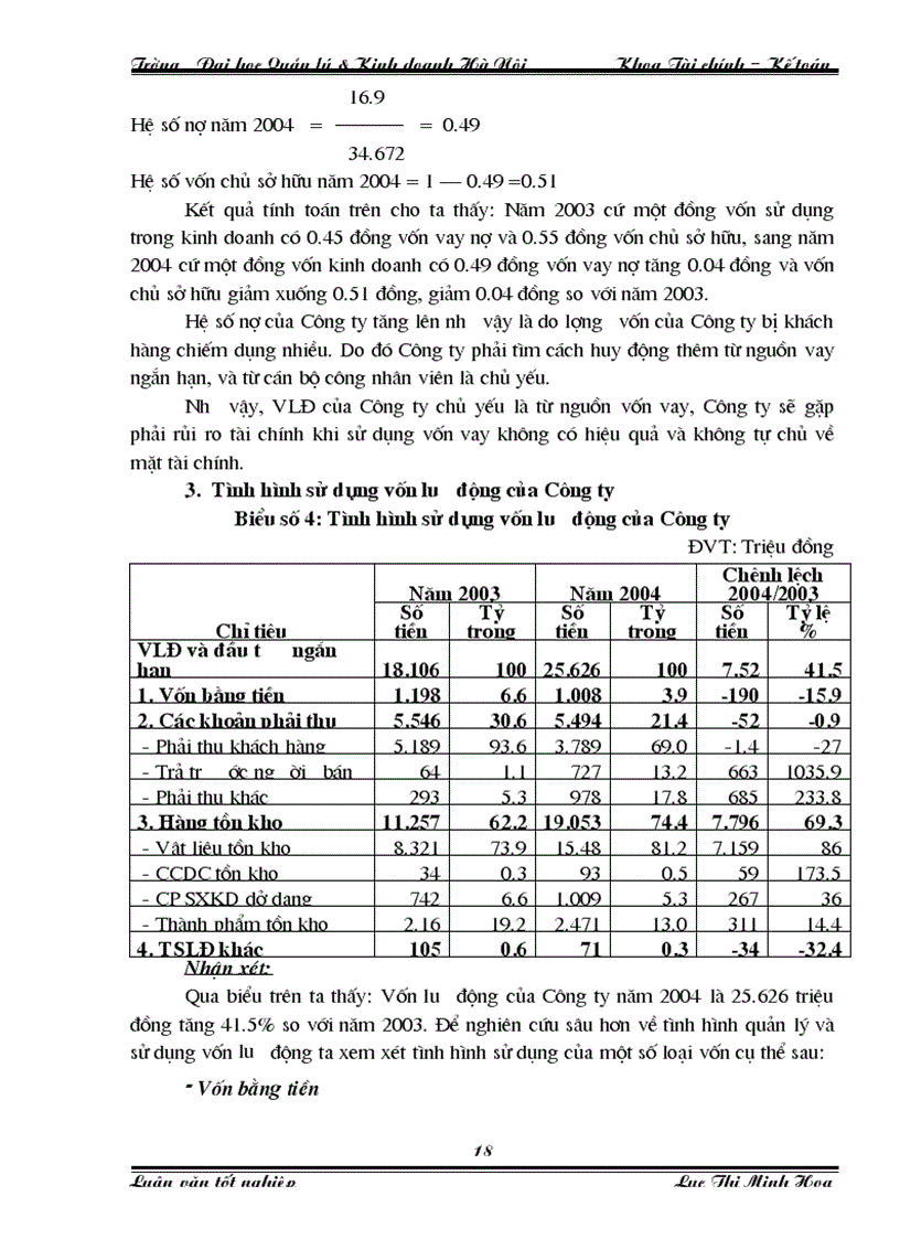 image for page Vốn lưu động và một số giải pháp nhằm nâng cao hiệu quả sử dụng vốn lưu động tại Công ty Cổ phần Pin Hà Nội