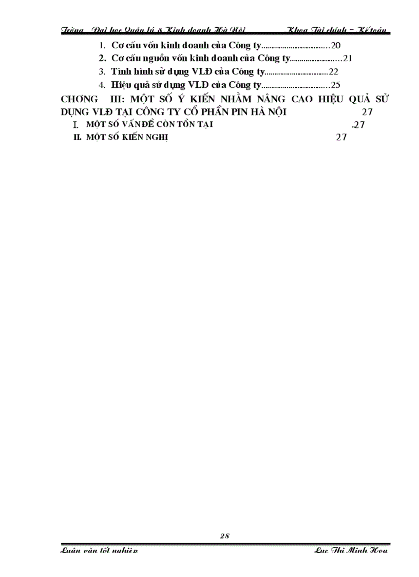 image for page Vốn lưu động và một số giải pháp nhằm nâng cao hiệu quả sử dụng vốn lưu động tại Công ty Cổ phần Pin Hà Nội